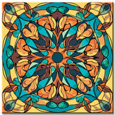 Painting by Numbers Kaleidoscope Art Nouveau Painting